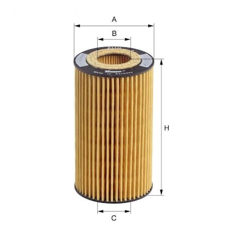 Hengst Oil Filter, E11Hd57 E11HD57
